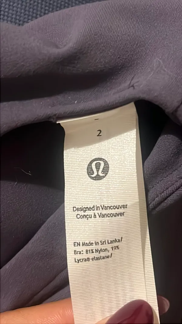 Lululemon Align V Neck Bra A/B - Image 3