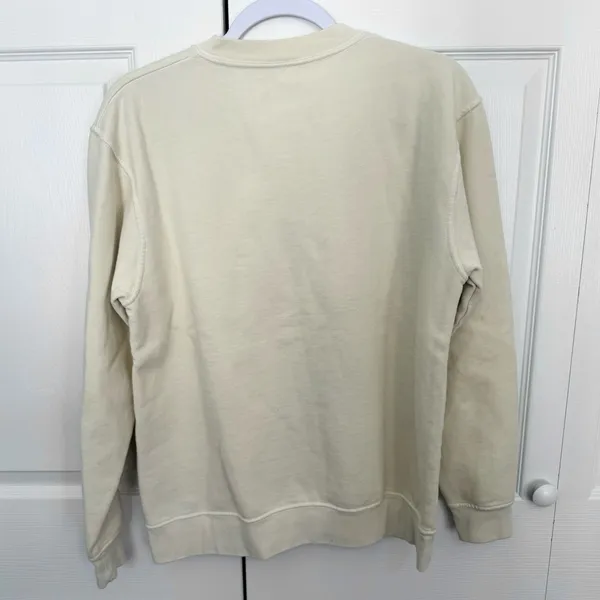 Taylor Swift 1989 Cream Sweatshirt with Green Print MEDIUM - Image 5