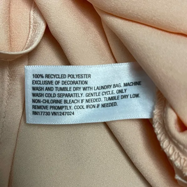 Elegant Cream Satin Slip Dress - Image 6