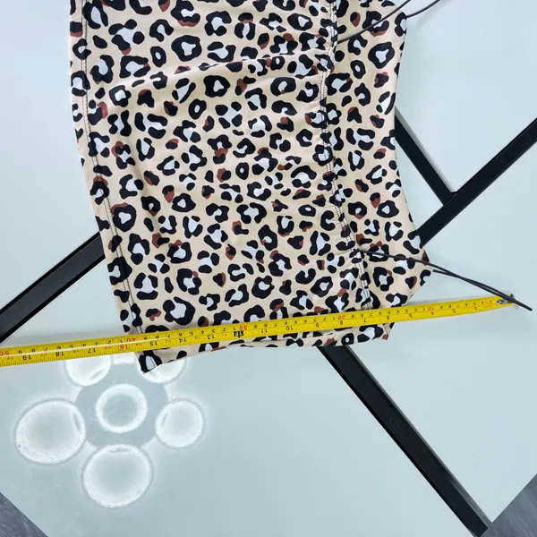 🐆 GAZE Leopard Print Cami Crop Top - Size Medium ✨ - Image 11