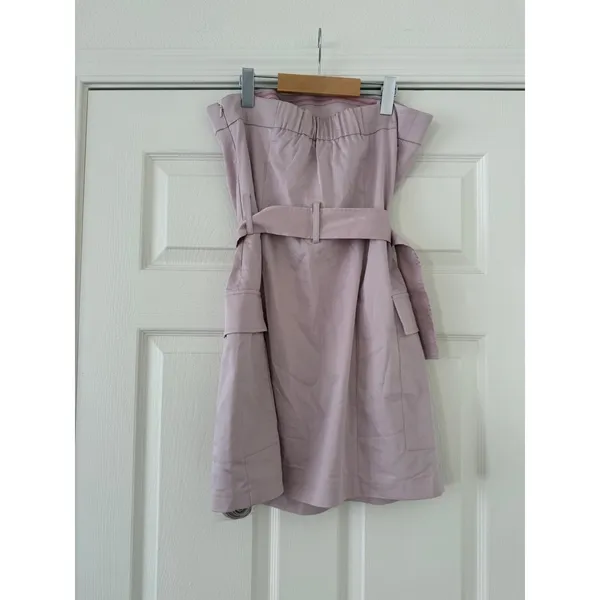 NWT Abercrombie Purple Utility Cargo Dress Medium - Image 4
