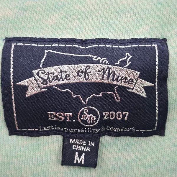 State of Mine Green Sweater Pullover‎ Long Sleeve Cardigan Activewear Medium - Image 7