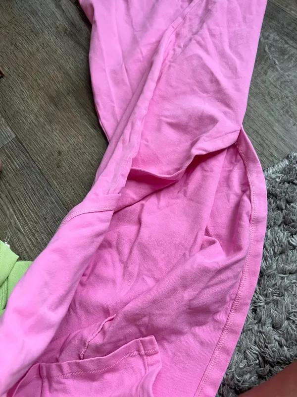 NEW • Skims • Soft Lounge Sleeveless Long Maxi Dress Cotton Candy Pink Ribbed - Image 9