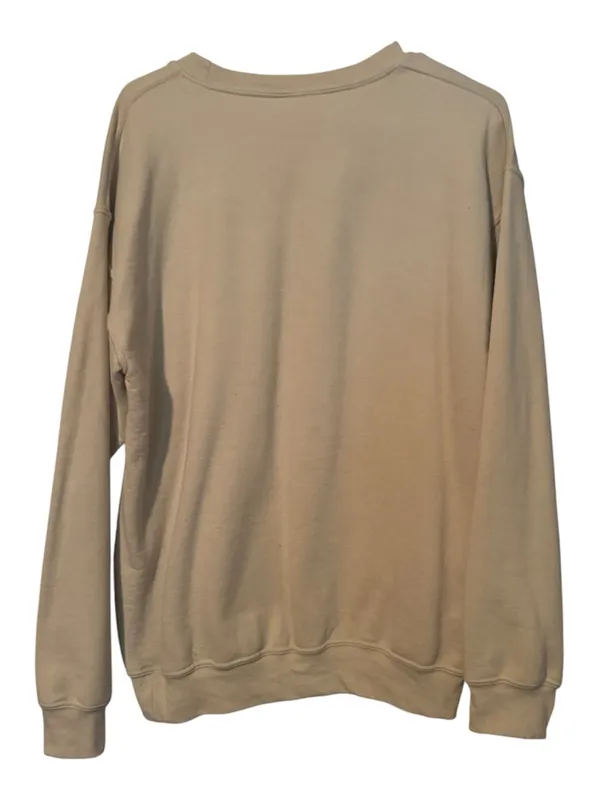 Salem Witch Co. Graphic Crewneck Sweatshirt Size Large Beige GUC - Image 4