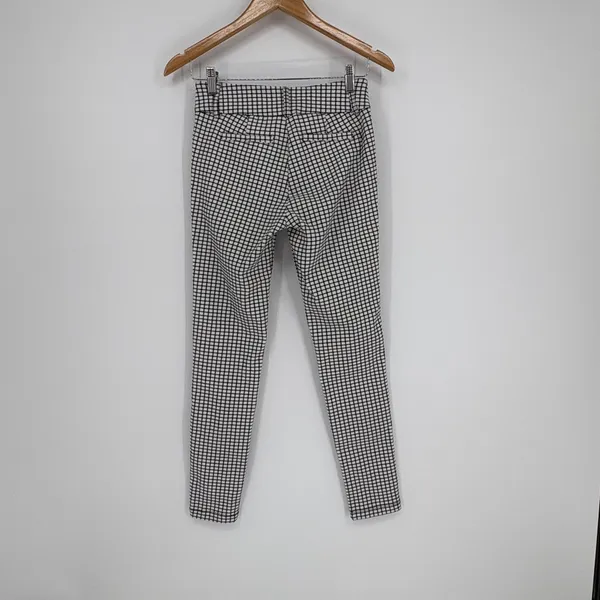 Shinestar Gingham‎ Checkered Pants Black White Y2K Stretch Women Size Large - Image 9