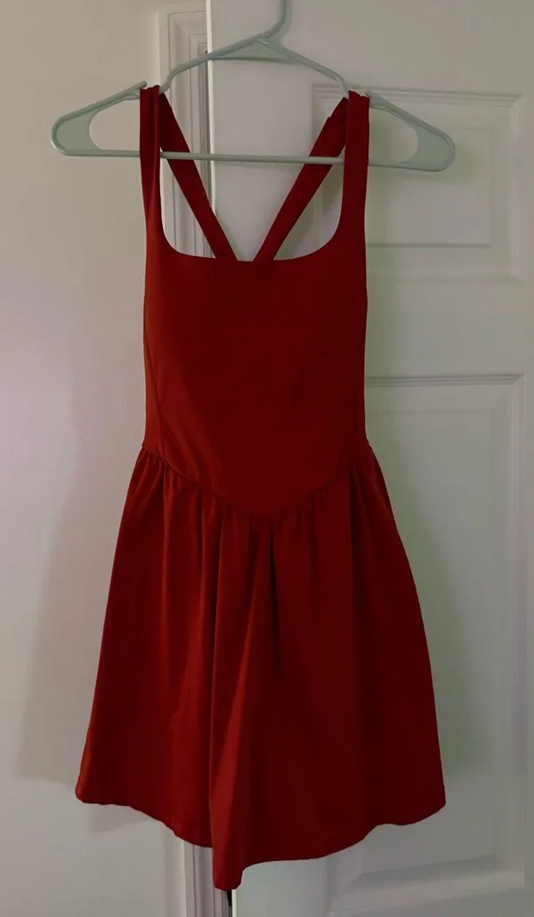 Halara Red Amazon Athletic Dress - Image 3