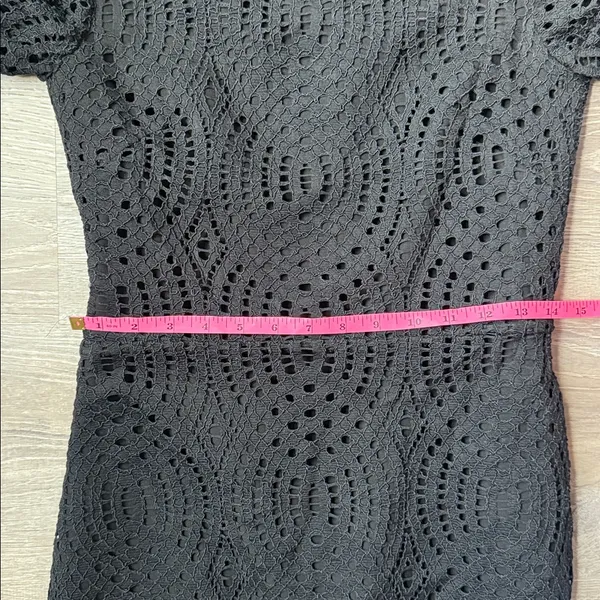 Maje Reverso Crochet Lace Dress Small - Image 9