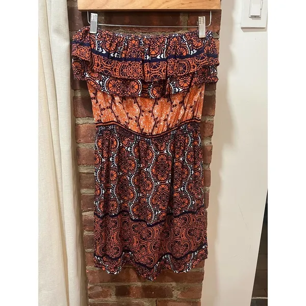Aqua Strapless Sundress - Image 2