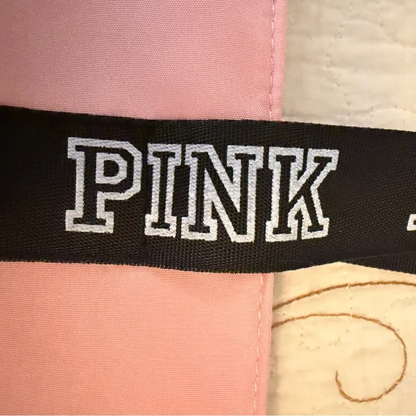 VERY nice Pink Tote Bag with Black Accents. - Image 9