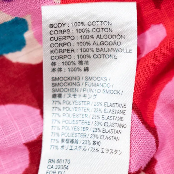 Free People Ariana Cotton Blend Smocked Bodice Puff Sleeve Party Combo Blouse XS - Image 3
