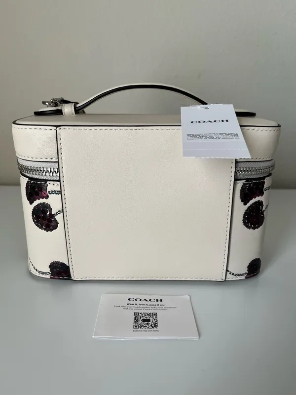 Coach Cosmetic Case With Cherry Print  - Image 3