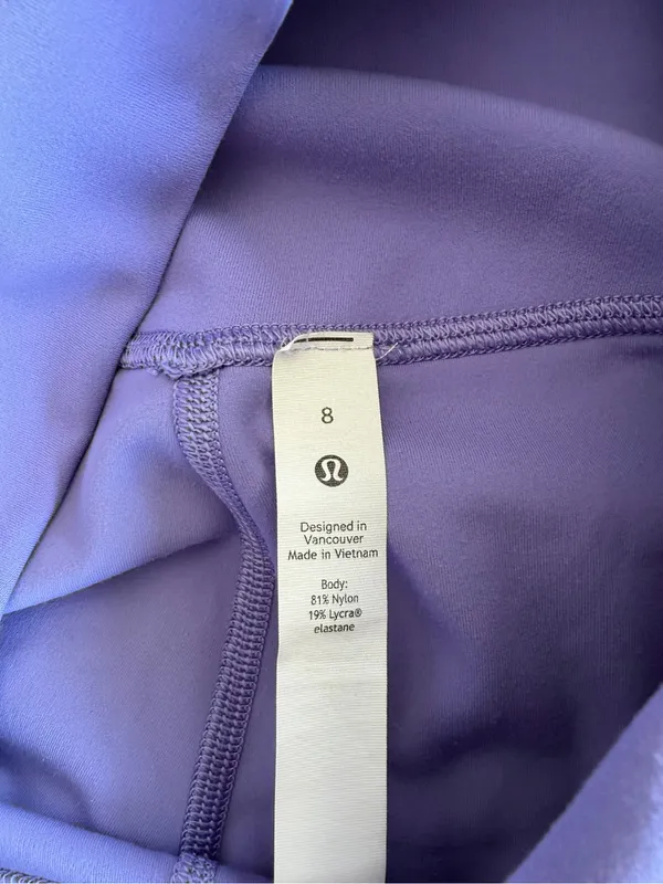 Lululemon Align High-Rise Pant 28" Dark Lavender Purple Size 8 - Image 7