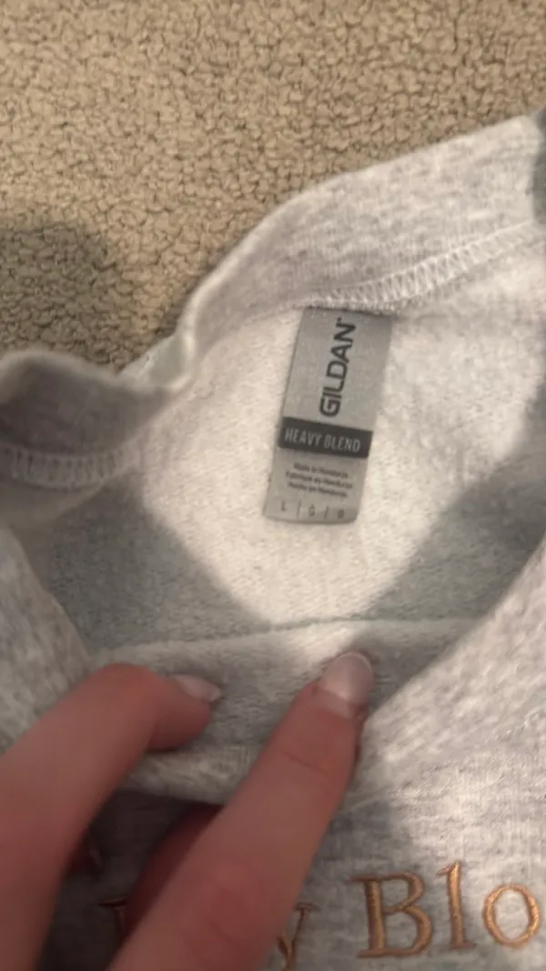 Sweatshirt Gray Size L - Image 2