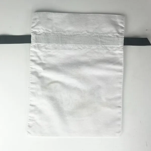 Sephora The Glow Getters Drawstring Cloth MakeUp Delicates Travel Bag White New - Image 4