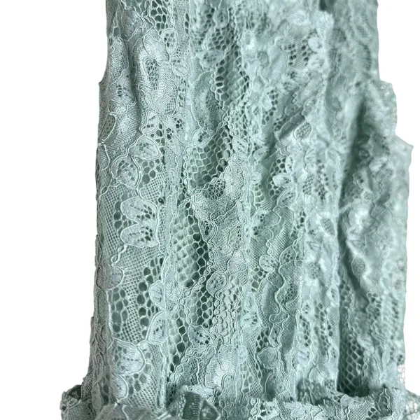 Lulus Floral Lace Sleeveless Tiered Maxi Dress Small Fairycore Coquette Formal - Image 7