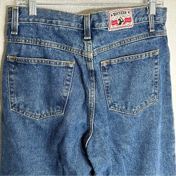Vintage Rockies Relaxed Blue Jeans 11‎ Long - Image 8