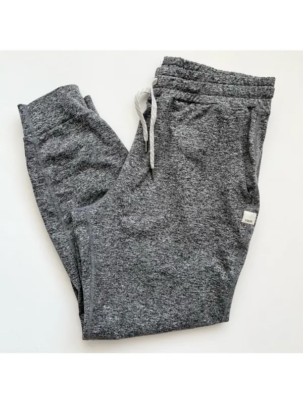 Vuori performance jogger heathered grey extra small - Image 3