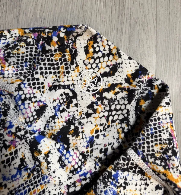 Sage animal print leggings - Image 4