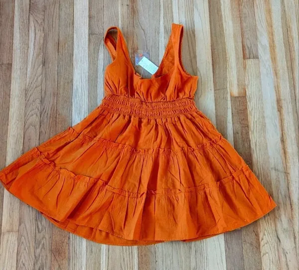 Urban Outfitters NWT Hailey Tiered Mini Dress - L - Image 6