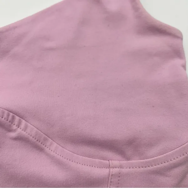 Abercrombie & Fitch Women’s Soft Collection Light Pink Crop Top Size XS - Image 3