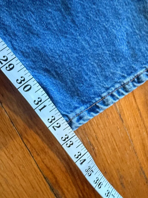 We‎ the FREE PEOPLE Straight Leg Denim Jeans My Own Lane Distressed Dark size 26 - Image 6