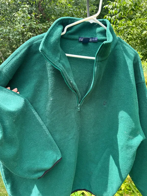 Nautica Green Quarter-Zip sweatshirt - Image 7