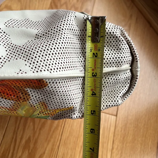 Fossil hand painter floral bag - Image 12