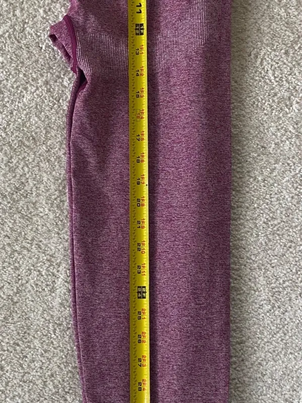 Victoria’s Secret PINK ACTIVE Seamless Leggings Women’s Large Pink High Waist - Image 3