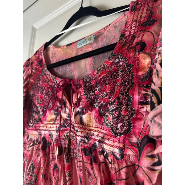 unity romantic grunge peasant babydoll top Size XL - Image 2