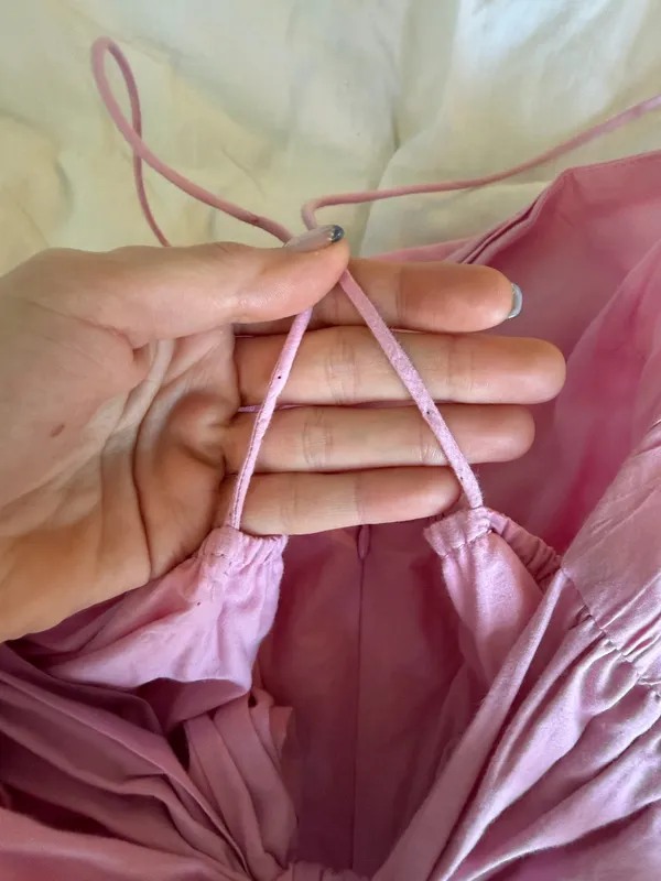 Storia Boutique Dress Midi Pink - Image 4