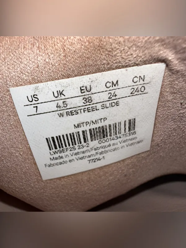 lululemon athletica Blush Pink Slide Sandals - Image 6