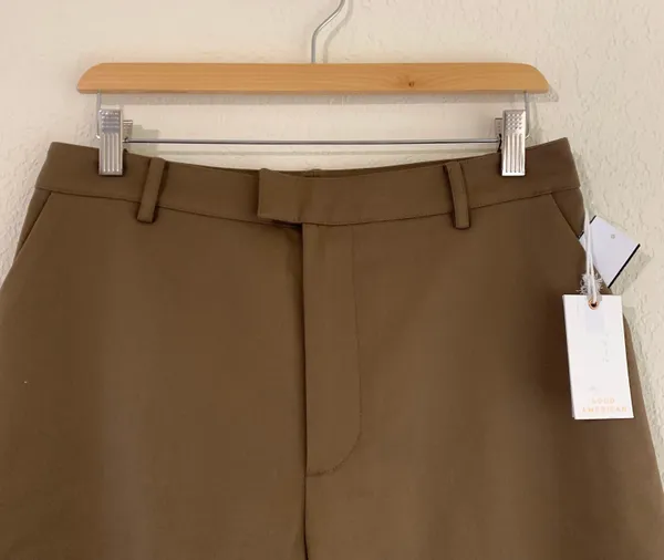 Good American // NWT Sepia Woven Trousers - Image 6