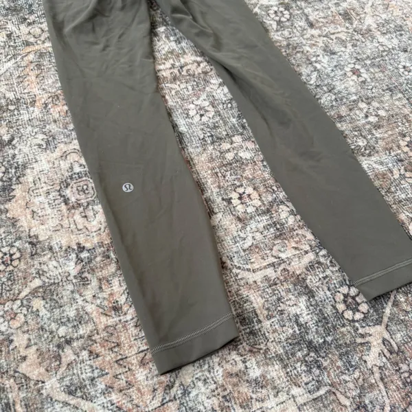 Lululemon Wunder Train‎ High-Rise Tight 25" Size 2 W5CQDS Olive Green - Image 3