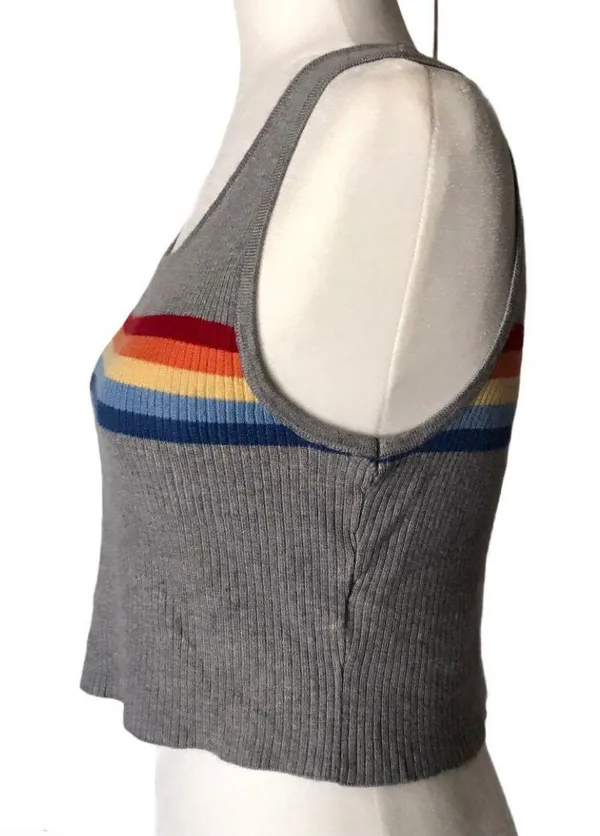 I love it Knit Crop Top - Image 3