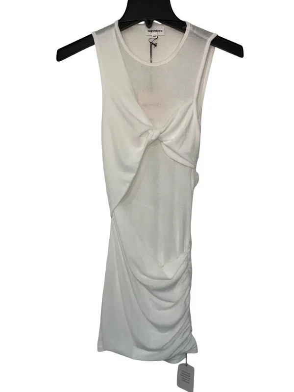 superdown Lizzie Mini Dress in White XSmall New Womens - Image 4