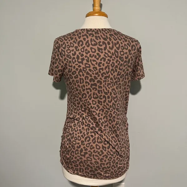 A Glow Maternity Animal Print Mama Love Tshirt - Image 7