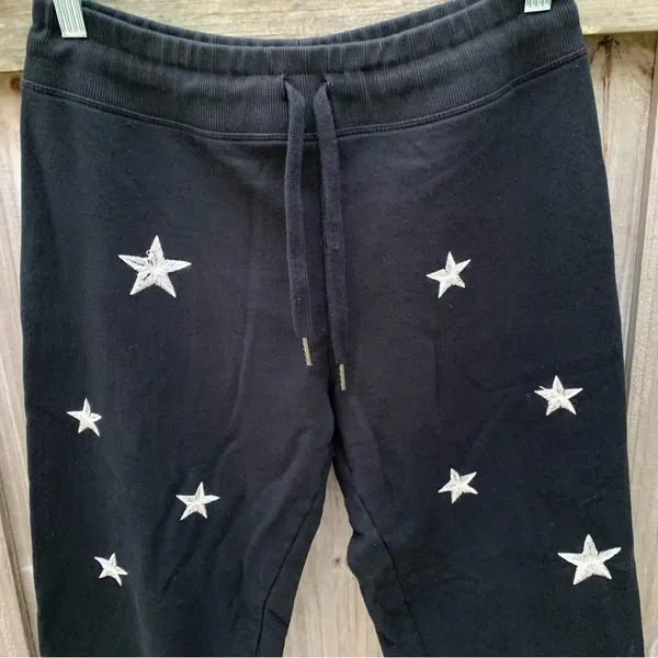 Free People Driftwood Stevie Star Joggers - Image 9