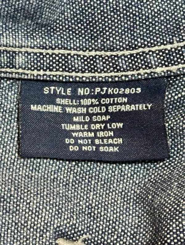 Vintage Phat Farm 90s Hip Hop Oversized Denim Jacket - Image 6
