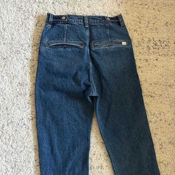 Levi‘s Cinch Ribcage Straight Ankle‎ Jeans Sz 28 in Blue Viral Trend - Image 5