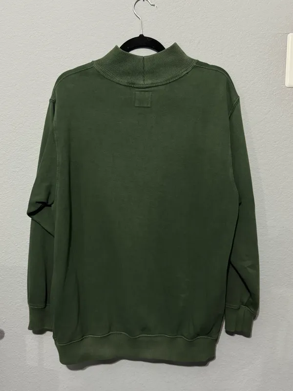 Aerie Green Mockneck Sweatshirt - Image 2