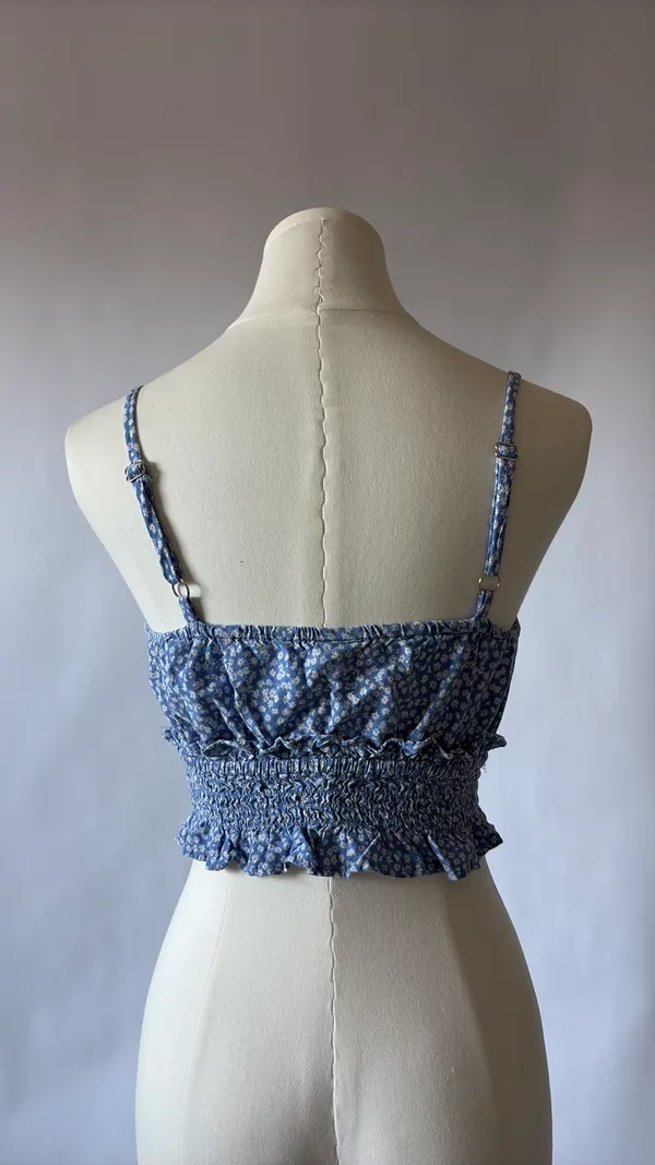 Floral Crop Top - Image 2