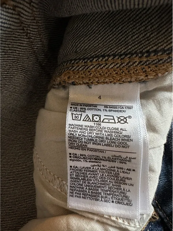 Old Navy O.G. Loose High-Rise Jeans Size 4 Woman - Image 5