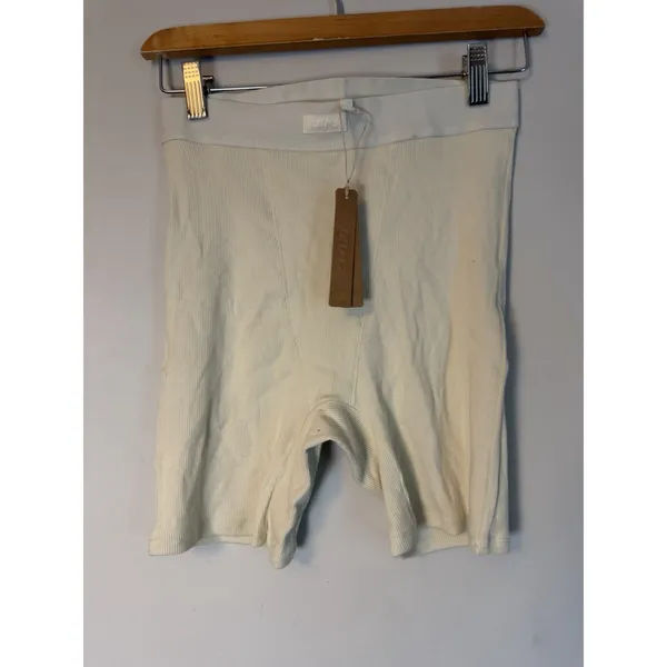 Skims Women's Cotton Rib Boxer Bone Sz M NWT $36 - Image 3