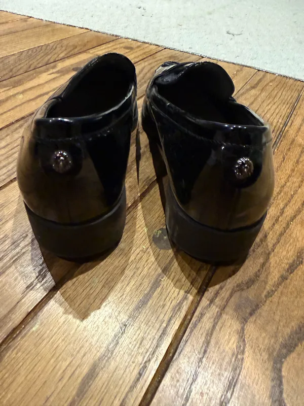 Anne Klein Patent Leather Loafers - Image 3