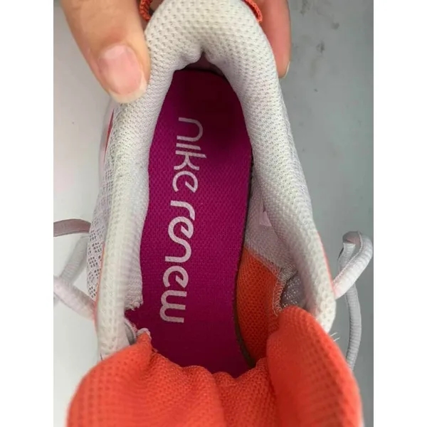 Nike Renew Ride 2 Womens Grey Orange‎ Fuchsia Size 7.5 CD0314-004 - Image 7