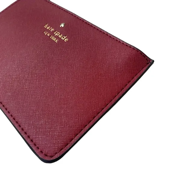 Kate Spade New York Wristlet Wallet Valentine‎ Cardinal Red - Image 6
