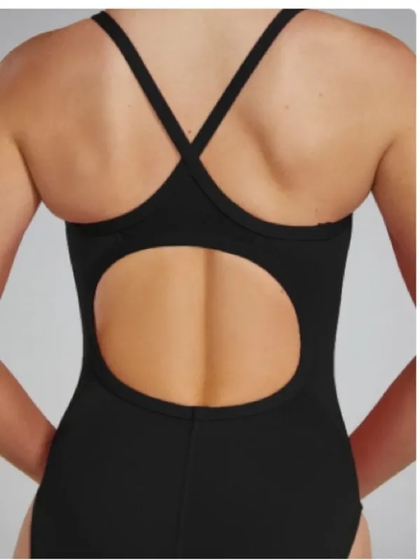 TYR Durafast Elite® Women's Diamondfit Swimsuit - Solid Black, 26(Small), NWT - Image 2