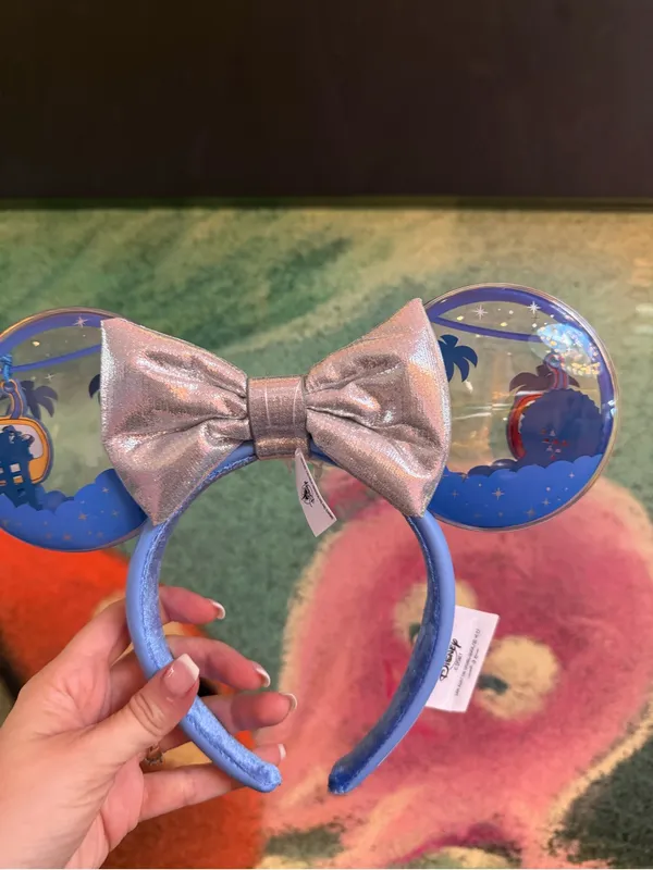 2025 Walt Disney World Skyliner Moving Minnie Mouse Ears Removable Bow - New - Image 2