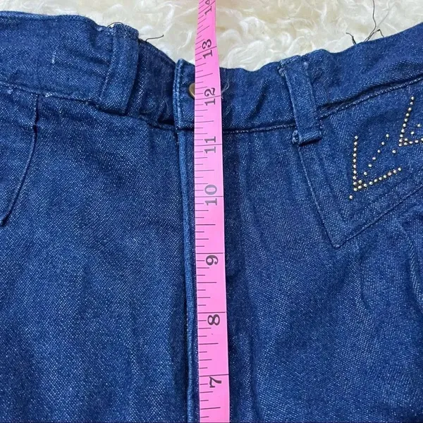 Vintage 80’s C.C & Co Super High Waist Embellished Jeans 9/10 - Image 8