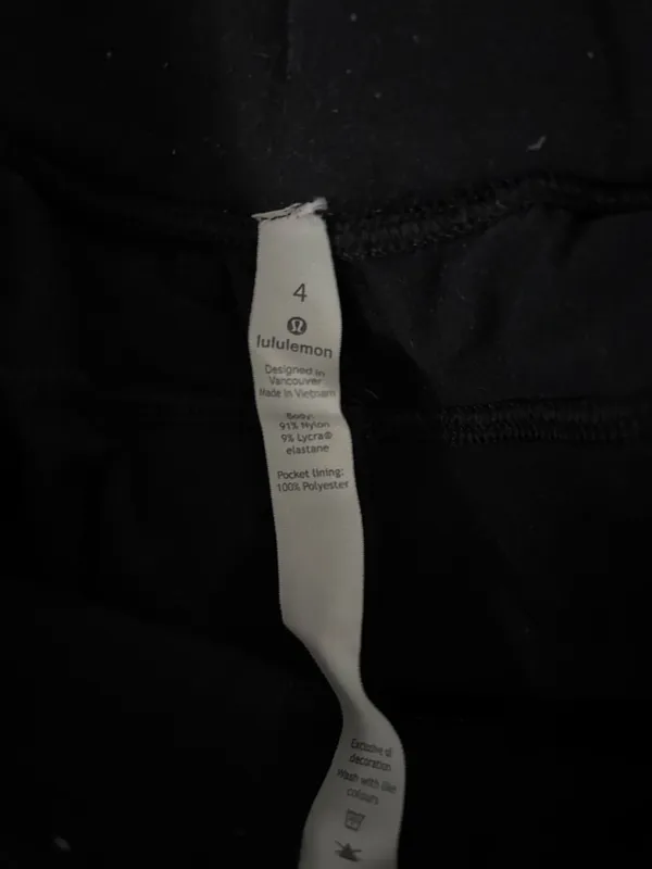Black Lululemon Joggers - Image 3